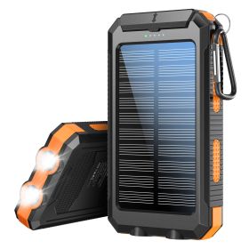 Solar Power Bank For Life Lights (Color: Orange)